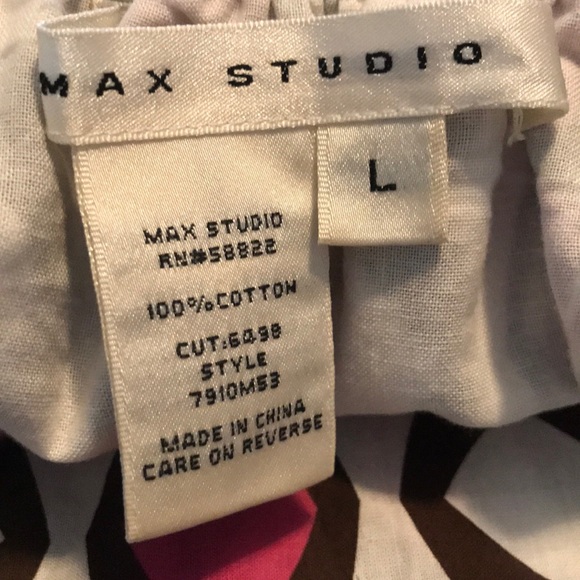 Colorful, Max Studio, lightweight sundress. - Picture 6 of 6